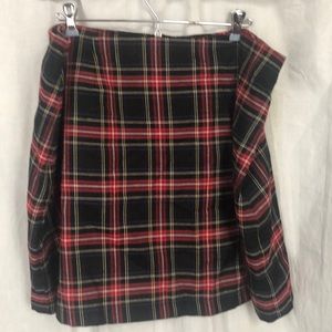 City Chic NWT plaid mini